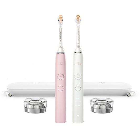 Philips Sonicare DiamondClean Connected Pack 2 Rosa/Blanco HX9912/72