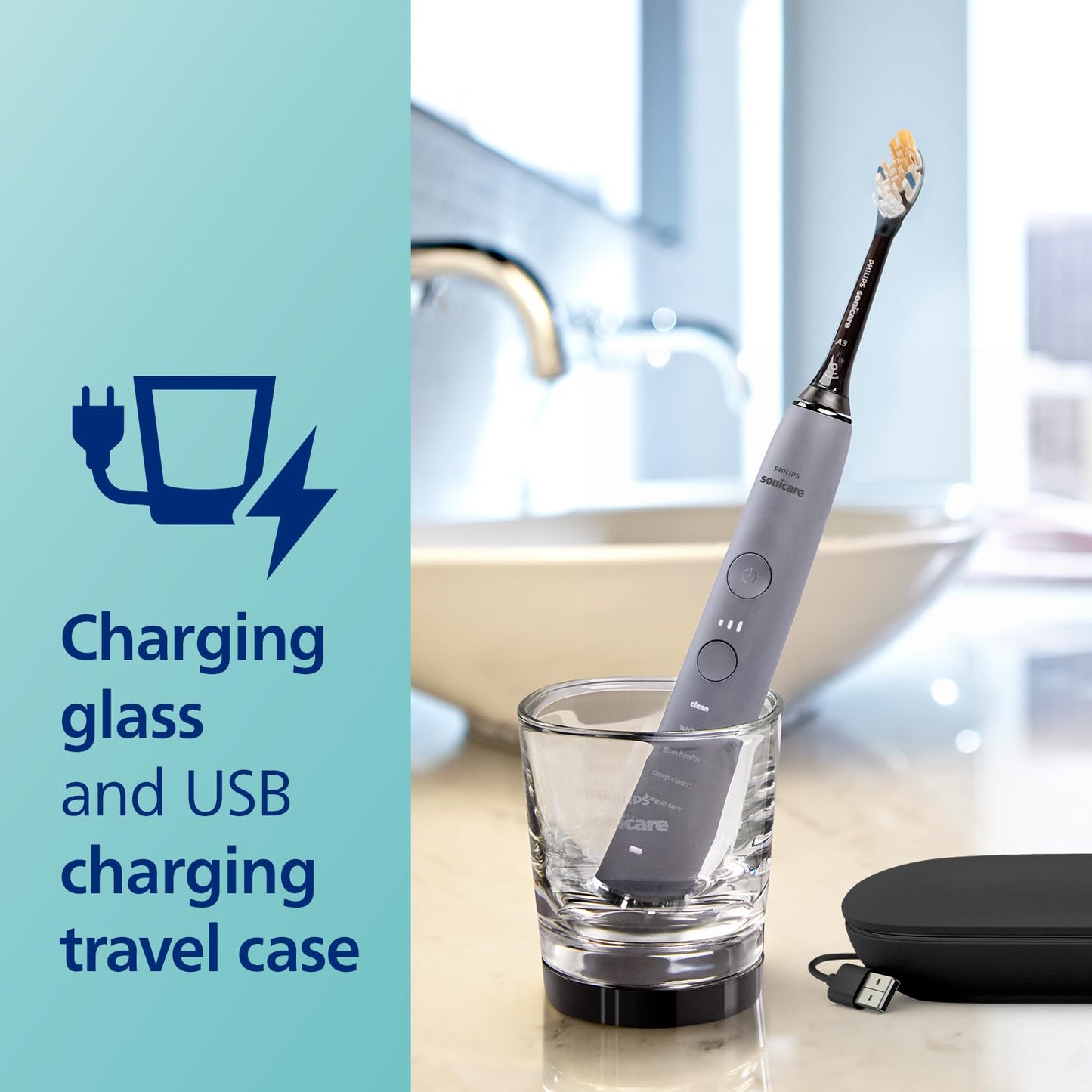 Philips Sonicare DiamondClean Smart 9500 Gris HX9923/41
