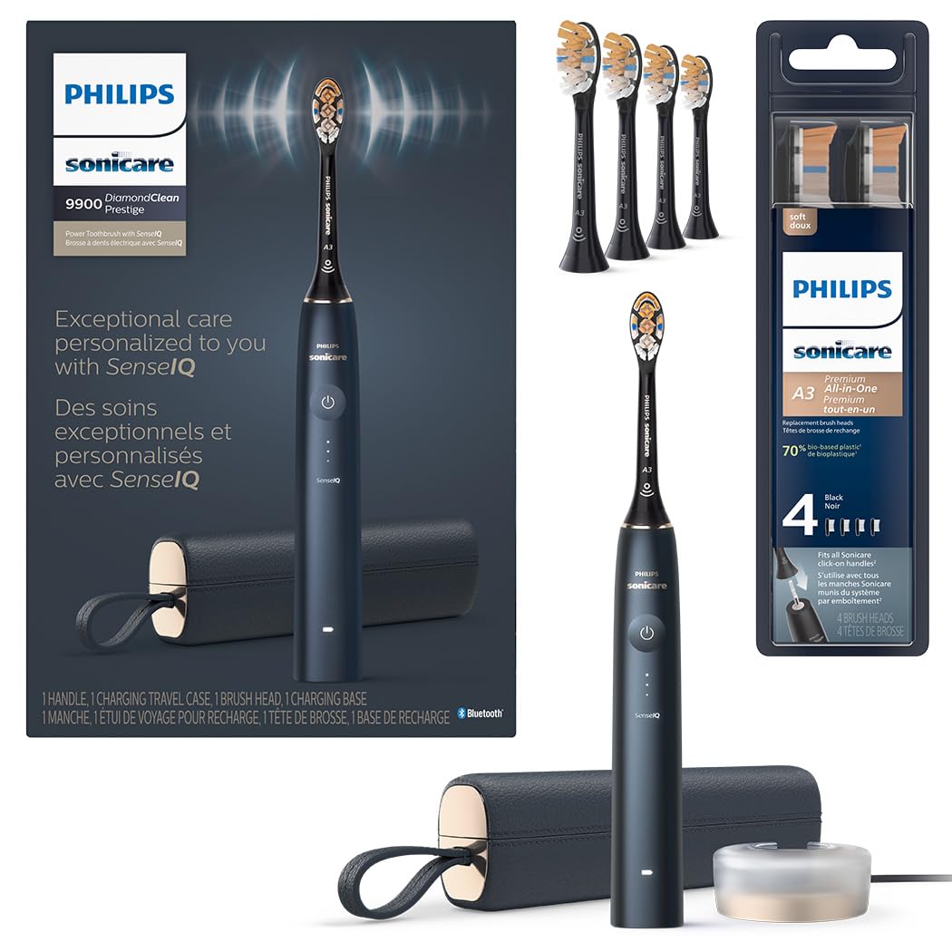 Philips Sonicare DiamondClean Prestige 9900 SenseIQ Midnight BD9002AZ
