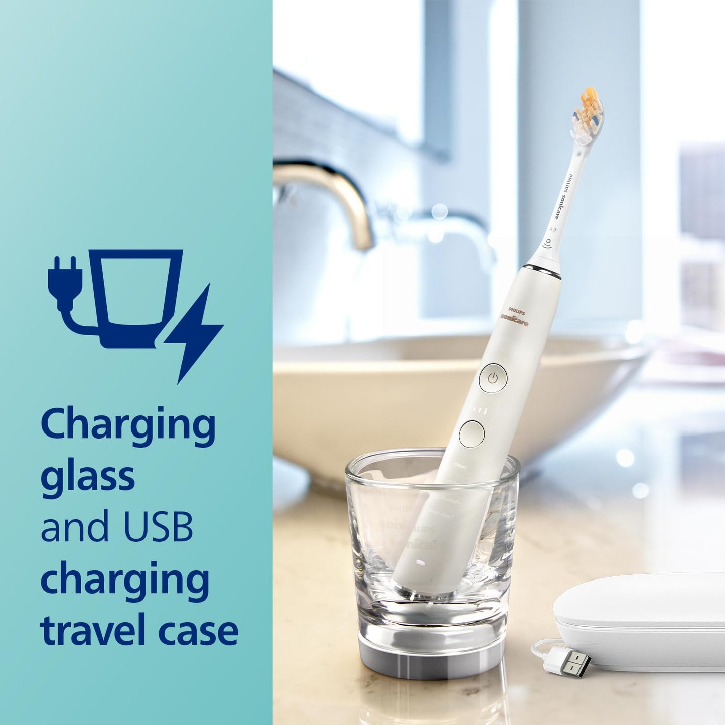 Philips Sonicare DiamondClean Smart 9500 Blanco HX9923/01