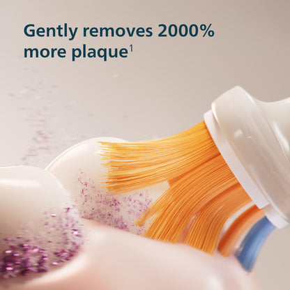 Philips Sonicare Serie 7300 Cepillo de Dientes Eléctrico Sónico, Sensor de Presión, 12 Ajustes de Cepillado, Estuche de Viaje – Blanco (HX7420/07)